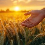 Golden Field at Sunset